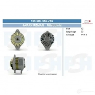 Генератор CV PSH 717627452 155003050265 PCBGB PM
