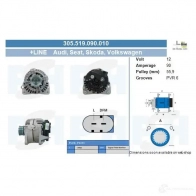 Генератор CV PSH C3JV2 NO 305940140215 1437346207