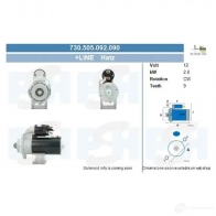 Стартер CV PSH 291089 X 0VIFM 690501092510