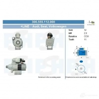 Стартер CV PSH 300555112000 285374 29W RM