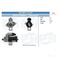 Стартер CV PSH GTUE 1 1437347121 300599092215