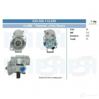 Стартер CV PSH 290494 X0J EG 630506112050