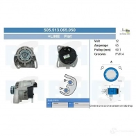 Стартер CV PSH 500507113265 JMTH 4FK 286727