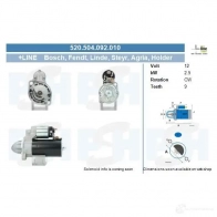 Стартер CV PSH 127510569 JT W7CQ 520504092010