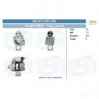 Стартер CV PSH 286671 500015093500 27OU 21