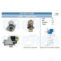 Стартер CV PSH 283168 191504112050 OKS B9