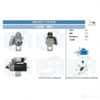 Стартер CV PSH 450527114010 286328 XE4 SOO7