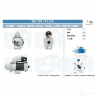 Стартер CV PSH GI7NA 0 286903 500559103010