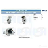 Стартер CV PSH Q FIKEB 400508092200 286152
