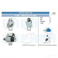 Стартер CV PSH TK1 SPP 281634 150553082130