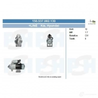 Стартер CV PSH 150537082130 281597 4EC AU