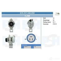 Стартер CV PSH 6GMH G6 551016093210 287950
