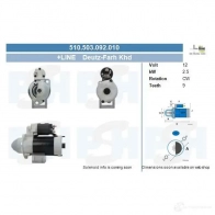 Стартер CV PSH 288049 551510113210 X7TYM U