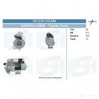 Стартер CV PSH 190533092010 282950 WWTF 7T0