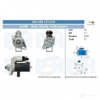 Стартер CV PSH 285474 N9X8 PM 300588123010