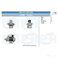 Стартер CV PSH 190547092050 282991 AS DUY