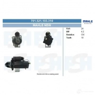 Стартер CV PSH 1437361495 QQY WQ 701521103310