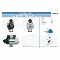 Стартер CV PSH 290465 630010123311 IN X6N