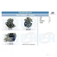 Стартер CV PSH 1437369754 190945093415 4HPAC 3