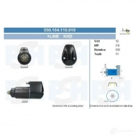 Стартер CV PSH 500549103210 286883 XCF 30SN