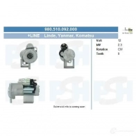 Стартер CV PSH NKC 8H4M 293231 980510092000