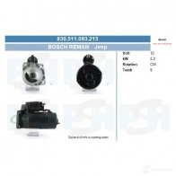 Стартер CV PSH 830511093215 3I4W JF 1437369971