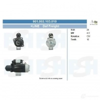 Стартер CV PSH 940504092715 1437355090 WD7 4JOP