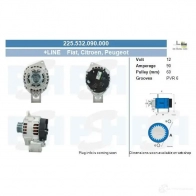 Стартер CV PSH TWQB AH 191512112265 1031999258