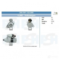 Стартер CV PSH KWO VE 1437370293 300591122000