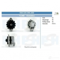 Стартер CV PSH 630504112210 290489 LC410 IV