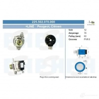 Стартер CV PSH 261508113210 1437355584 F4O GZL