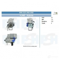 Стартер CV PSH 291151 4I HP18 690523092050