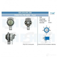 Стартер CV PSH LNT9 2 590530093210 289940