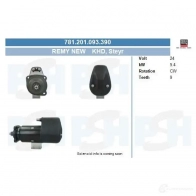 Стартер CV PSH 781201093390 1437355860 N6Y GF9Y
