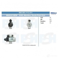 Стартер CV PSH 560003113311 RL E7KSO 288768