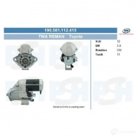 Стартер CV PSH SWLN YY4 190581112415 283071