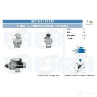 Стартер CV PSH 880542103030 292735 LZ1Q1F W