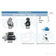 Стартер CV PSH 280725 130543092215 76IC F7