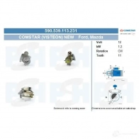 Стартер CV PSH 289967 590539113231 08Y YV60