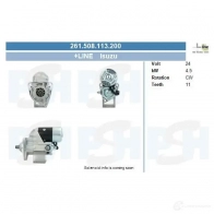 Стартер CV PSH 285123 261508113200 5GJRU 9