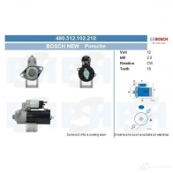 Стартер CV PSH D229 1Q 286546 480512102210