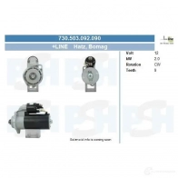 Стартер CV PSH K SEHI3 730503092090 291499