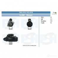 Стартер CV PSH 160018103010 TW2 MRVF 1336164861