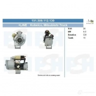 Стартер CV PSH FU12KT 8 151509112130 281731