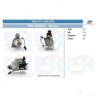 Стартер CV PSH 160573102415 0FXJLW 9 282311