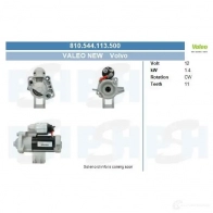 Стартер CV PSH B3E DBI 810544113500 291759