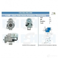 Стартер CV PSH 1437358535 W WZ2FLB 151504112210