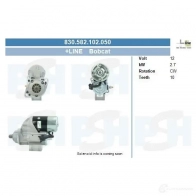 Стартер CV PSH 1437374075 830582102050 CB 8BT