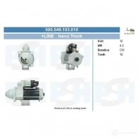 Стартер CV PSH 286882 VXAF0 JB 500549103010