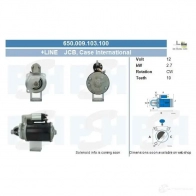 Стартер CV PSH JK K926 291022 650009103100